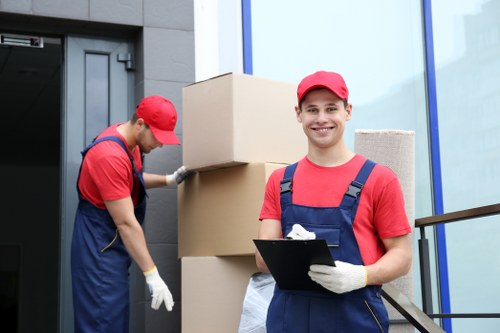 Van used for small removals in Hatton