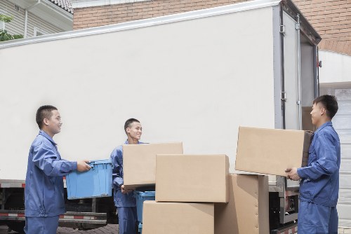 Protective wrapping used for furniture storage in Hatton